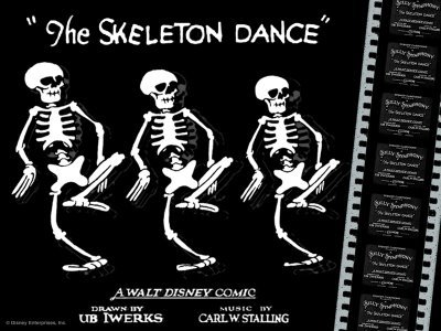 Silly Symphony / Walt Disney "The Skeleton Dance" 1929 