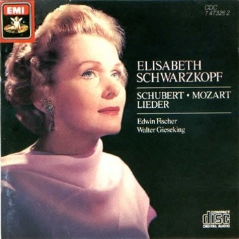 Elisabeth Schwarzkopf "Schubert, Mozart: Lieder" 1986 